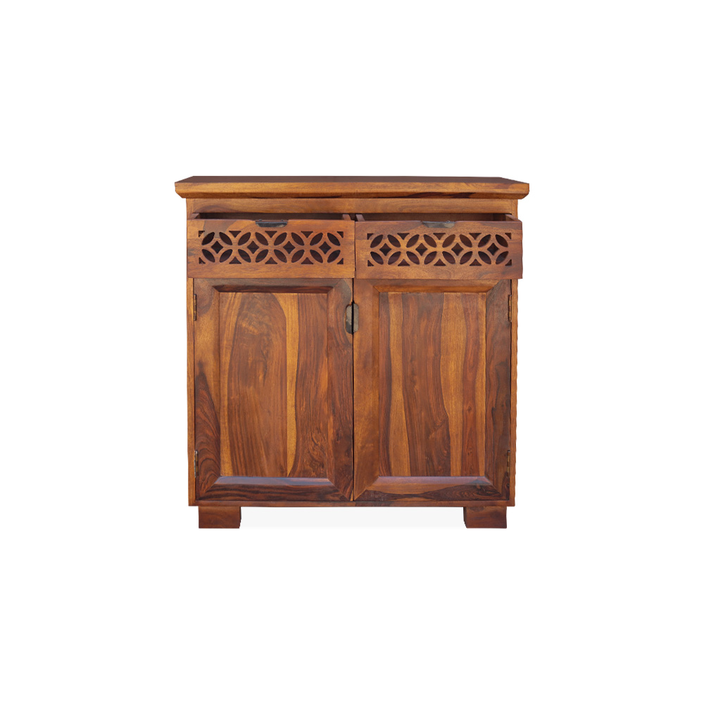 Aaram By Zebrs Storage Wooden Cabinet with Drawer