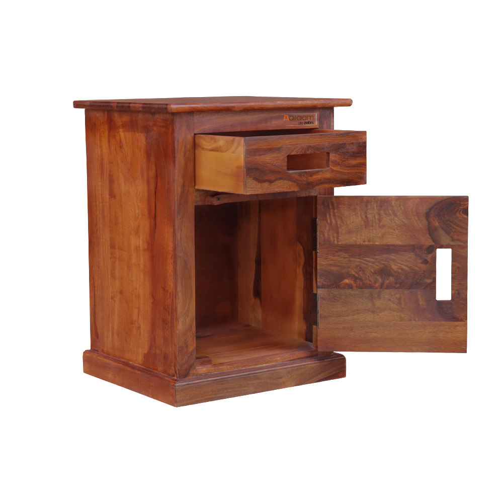 Aaram By Zebrs  Table with Drawer and Cabinet Storage