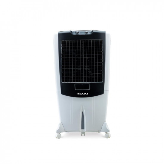 Bajaj DMH 95 95L Desert Air Cooler with DuraMarine Pump (2-Yr Warranty by Bajaj), Ice Chamber, Antibacterial Hexacool Technology, 100 feet Air Throw & 3-Speed Control, White Air Cooler for home