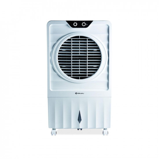 Bajaj DMH60 WAVE DESSERT AIR COOLER, 60 L, WITH ANITI-BACTERIAL TECHNOLOGY, 60 FEET POWERFUL AIR THROW, white