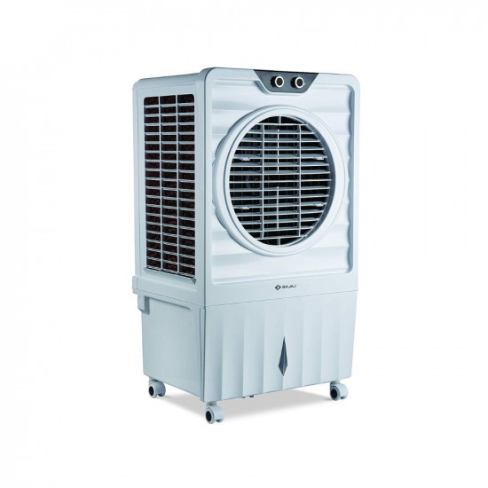 Bajaj DMH60 WAVE DESSERT AIR COOLER, 60 L, WITH ANITI-BACTERIAL TECHNOLOGY, 60 FEET POWERFUL AIR THROW, white