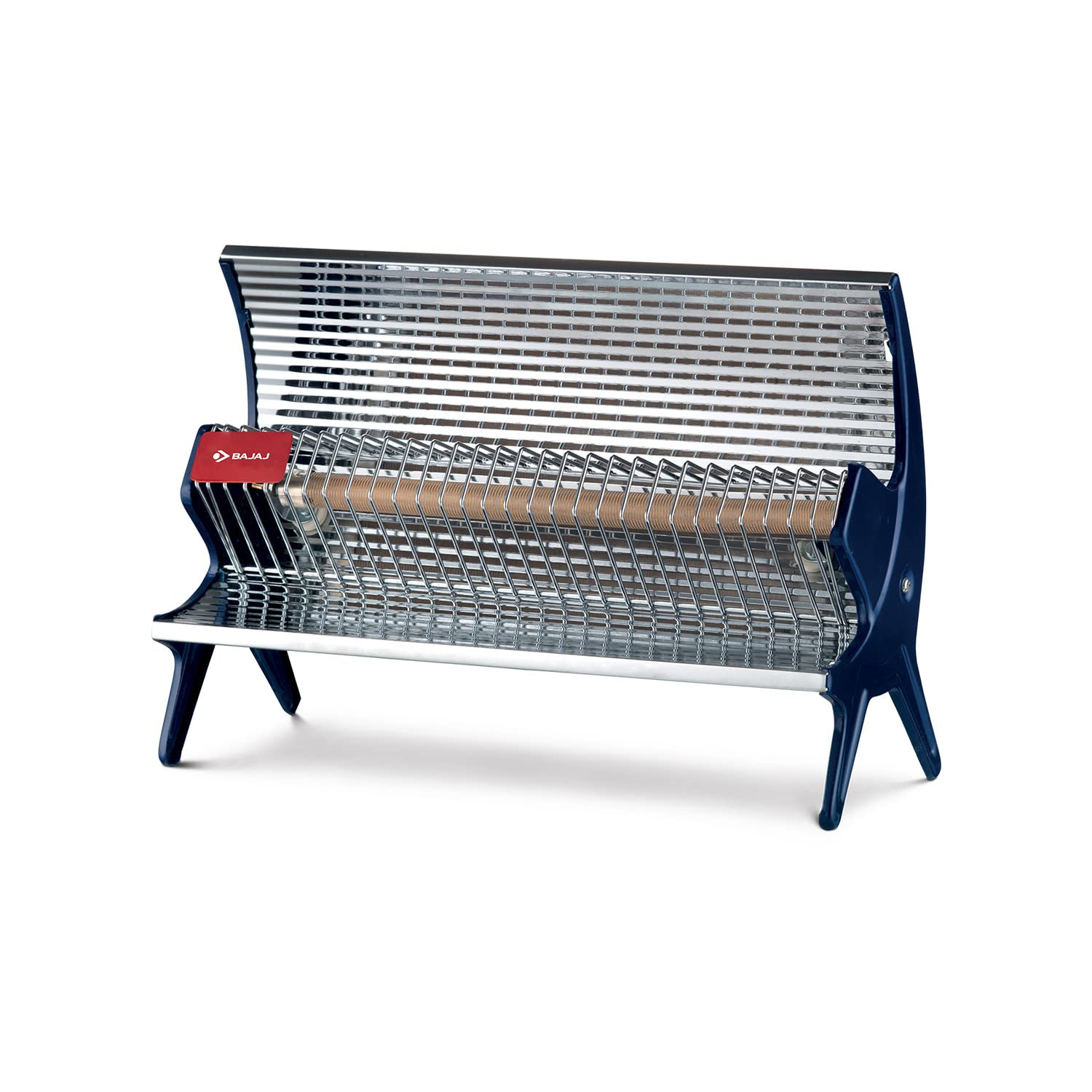 Bajaj Flashy Radiant Room Heater For HomeStainless Steel Heat ReflectorNickel Chrome MeshAdjustable Thermostat1000 W Ceramic Heater For WinterElectric Heater For Room2-Yr Warranty By BajajBlack