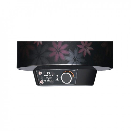 Bajaj Majesty PC Deluxe Storage 15 Litre Vertical 4 Star Water Heater Multicolor wall mounting