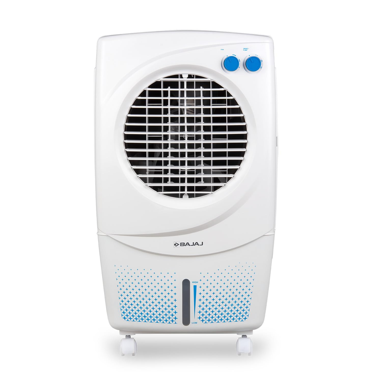 Bajaj PX 97 Torque New 36L Personal Air Cooler For RoomHoneycomb Cooling PadsHigh-Speed 30Ft Powerful Air Throw3-Speed ControlPortable Cooler-Home1 Yr Product WarrantyWhite