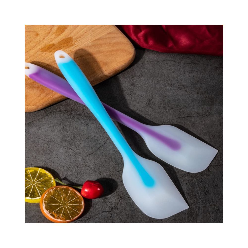 Baskety Silicone Spatulas Heat Resistant Flexible Spatula 450F with Stainless Steel Core