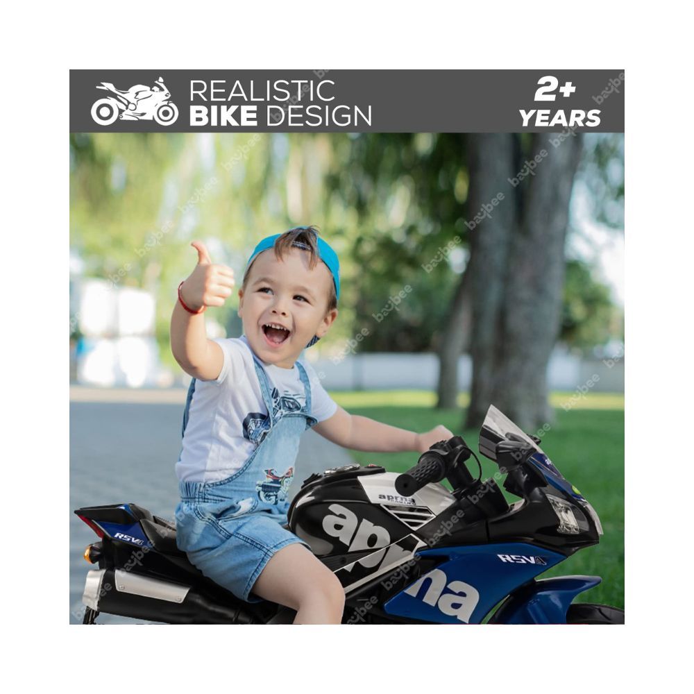 Baybee Aprna Rechargeable Battery Operated Electric Bike for Kids