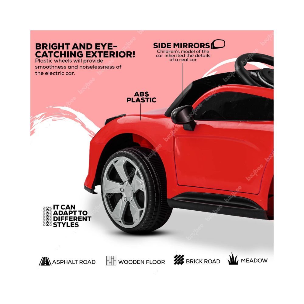 Baybee Gallardo Rechargeable Battery-Operated Ride on Electric Car for Kids