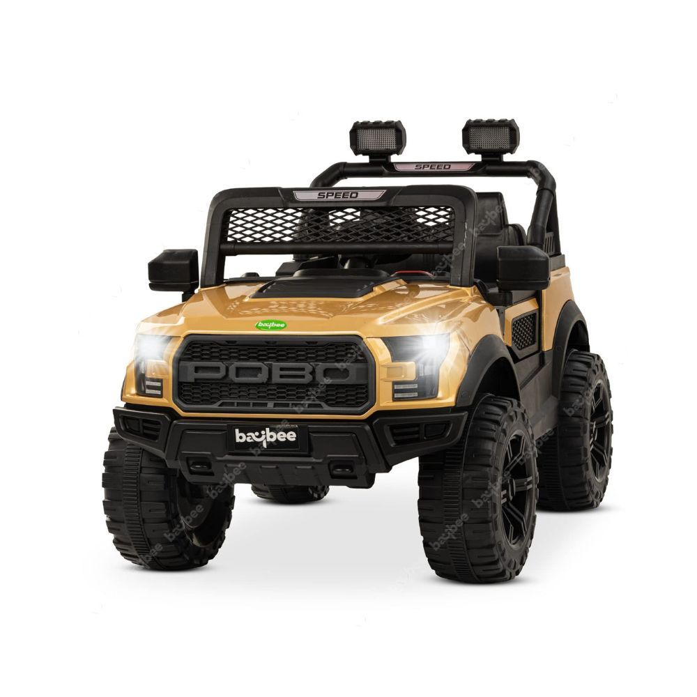 Baybee Kids Battery Operated Jeep for Kids, Ride on Toy Kids Car with RGB Light & Music