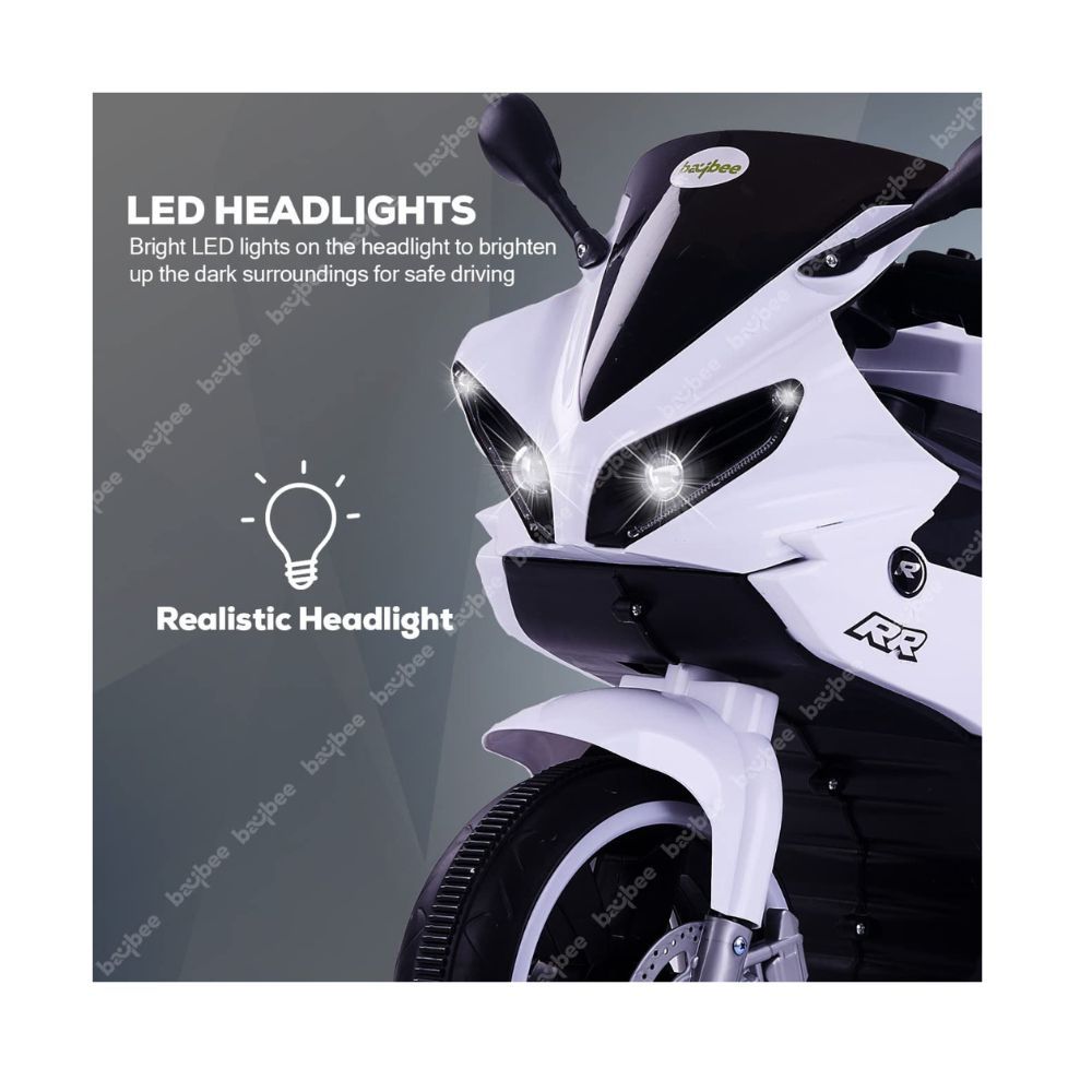 Baybee R3 Pro Kids Battery Operated Bike for Kids, Ride on Toy Kids Bike with Music & Light