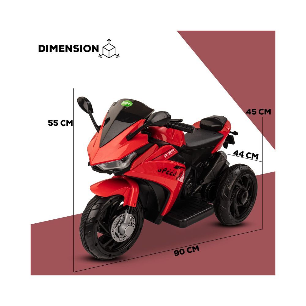 Baybee R3 Pro Kids Battery Operated Bike for Kids, Ride on Toy Kids Bike with Music & Light