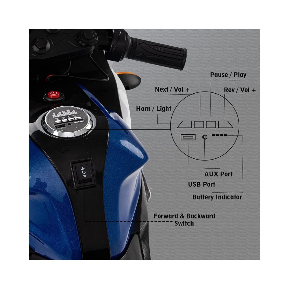 Baybee Rextor R3 Rechargeable Battery Operated Bike for Kids