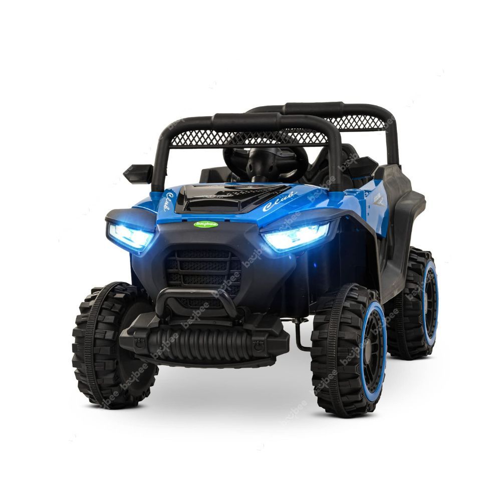 Baybee Roar Battery Operated Jeep for Kids, Ride on Toy Kids Car with Bluetooth & Music