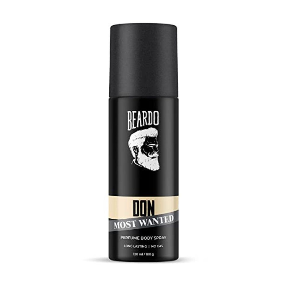 Beardo Don Most Wanted Perfume Body Spray | Long Lasting No Gas Deo For Men | Aqua, Citrus, Musk Notes |Body Spray Perfume for Men,