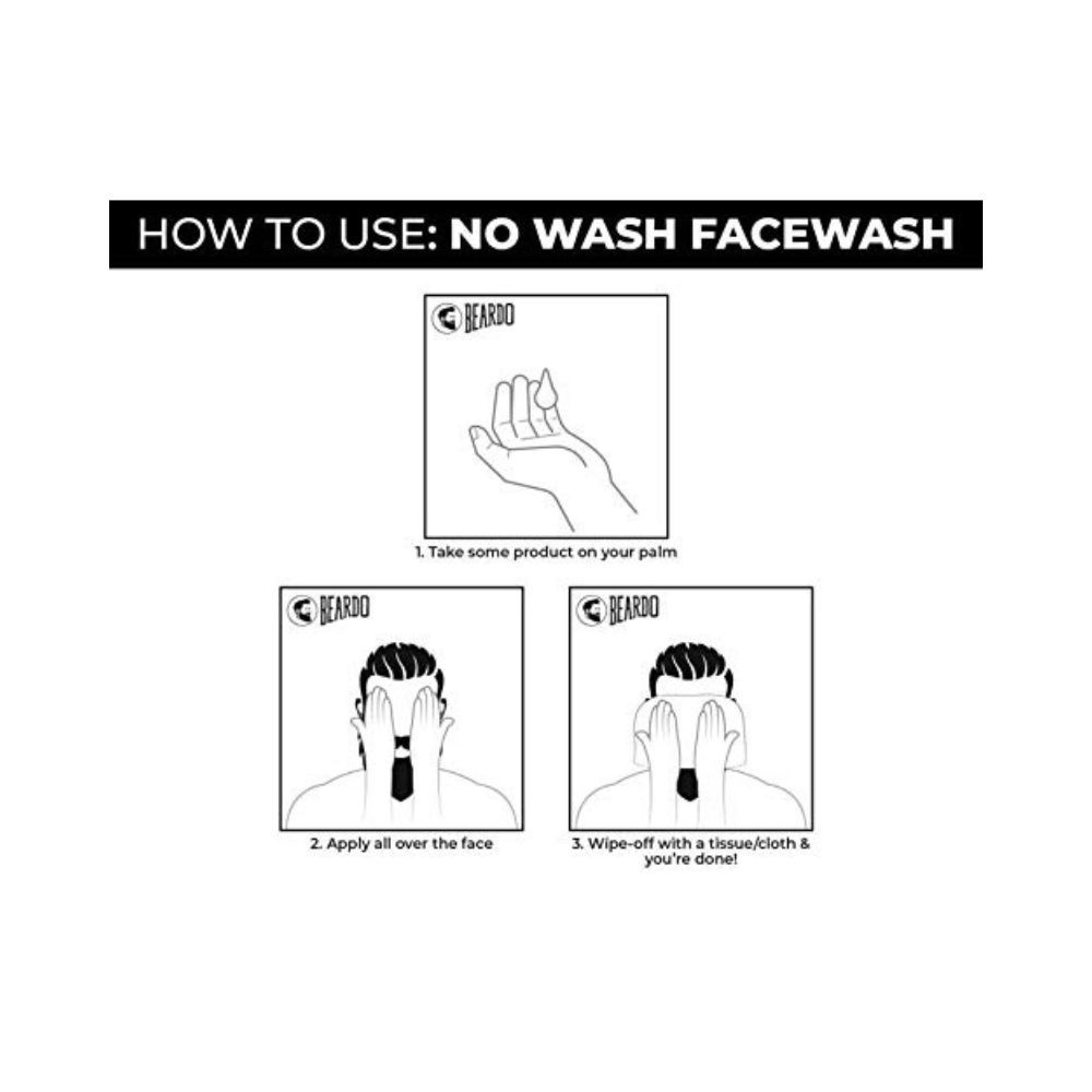 Beardo No wash Facewash For Men, 100 gm