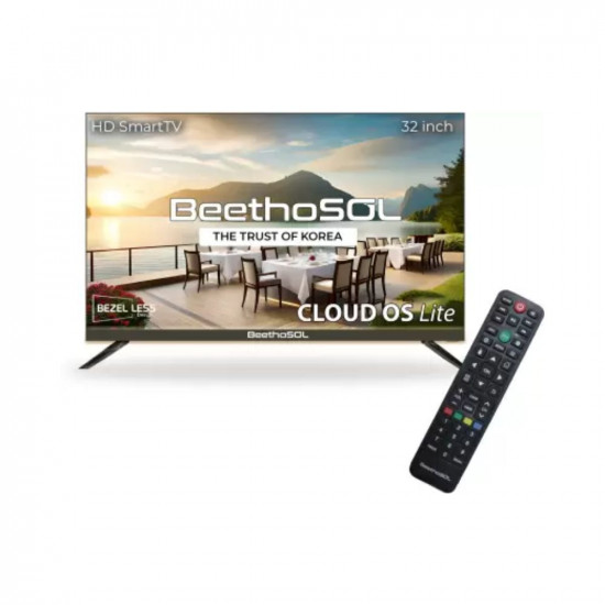 BeethoSOL 80 cm (32 inch) HD Ready LED Smart Android Based TV (LEDSTVBG3284HD27-DN)