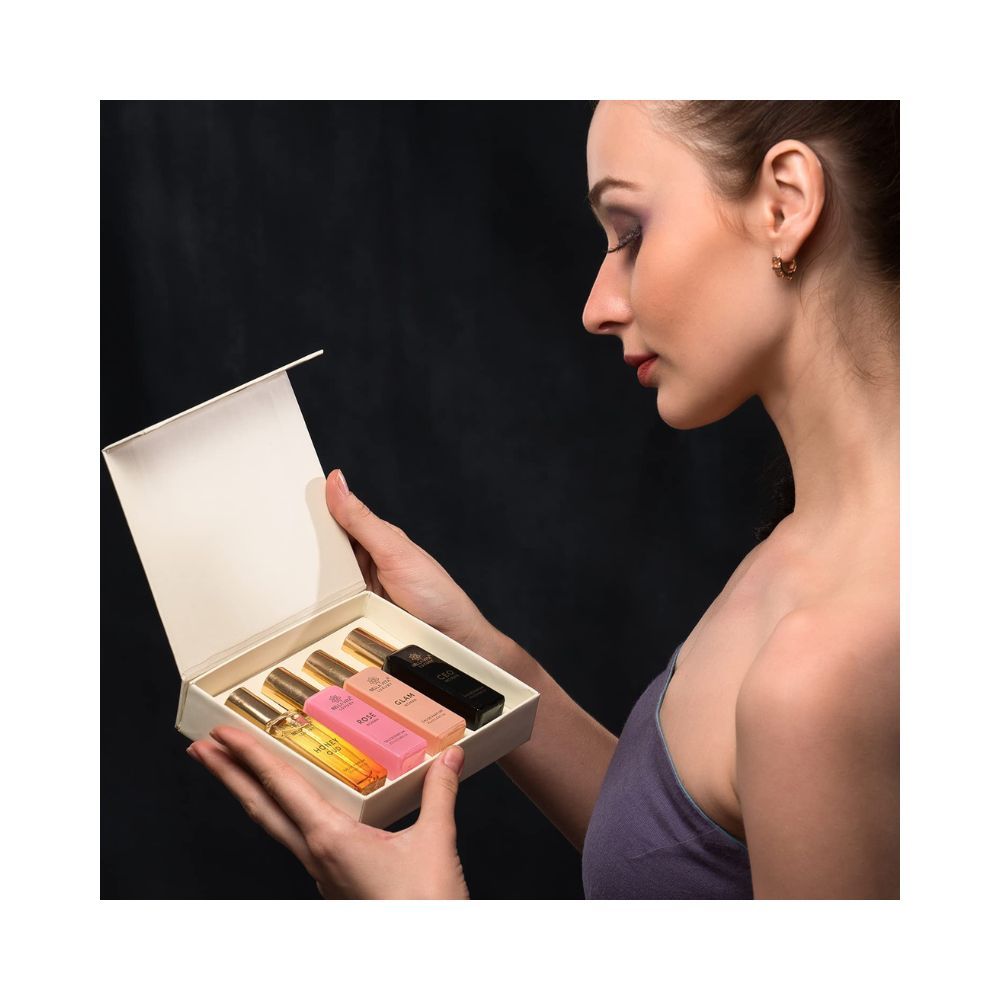 Bella Vita Organic Women's Luxury Perfume Gift Set 4x20 ML | Luxury Scent with Long Lasting Fragrance Eau De Parfum