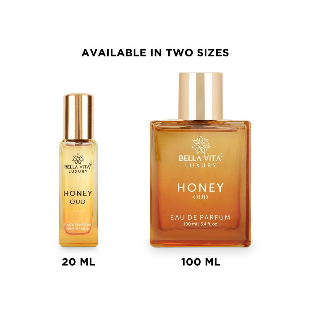 Bella Vita Organic Women's Luxury Perfume Gift Set 4x20 ML | Luxury Scent with Long Lasting Fragrance Eau De Parfum