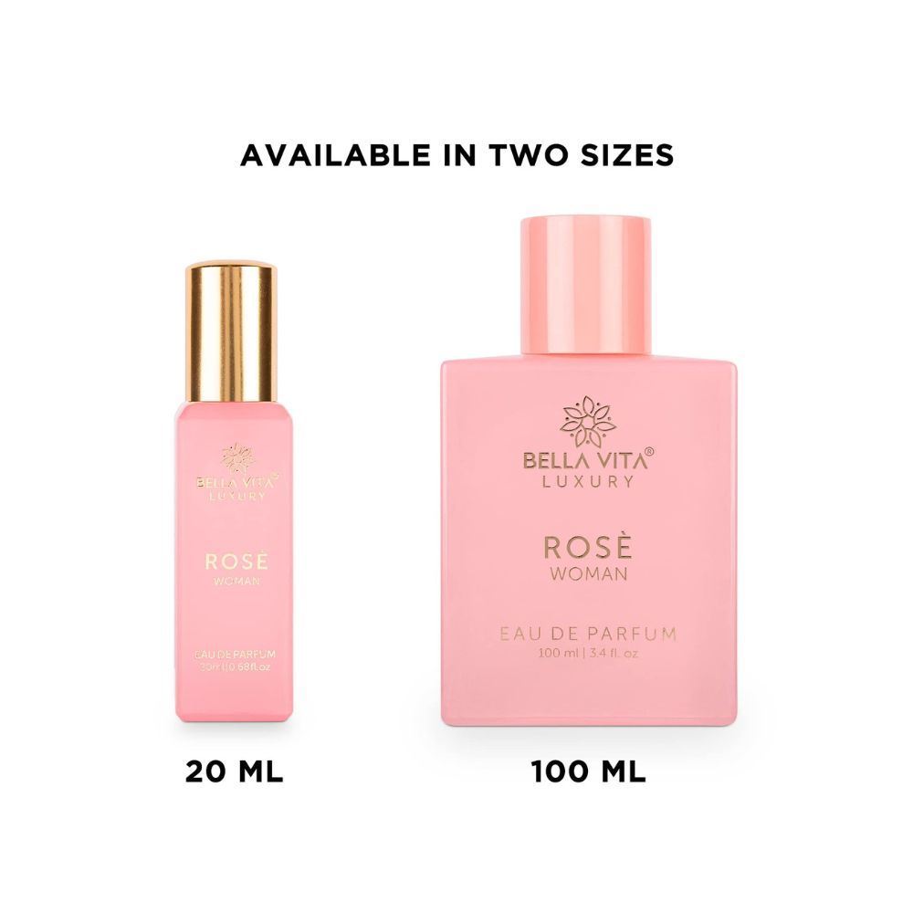 Bella Vita Organic Women's Luxury Perfume Gift Set 4x20 ML | Luxury Scent with Long Lasting Fragrance Eau De Parfum