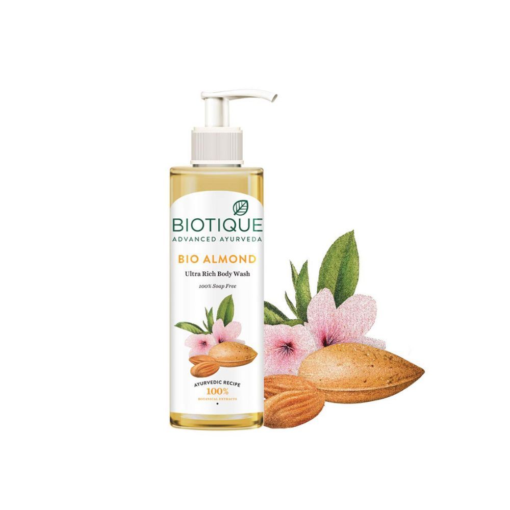 Biotique Almond Oil Ultra Rich Body Wash 200ml