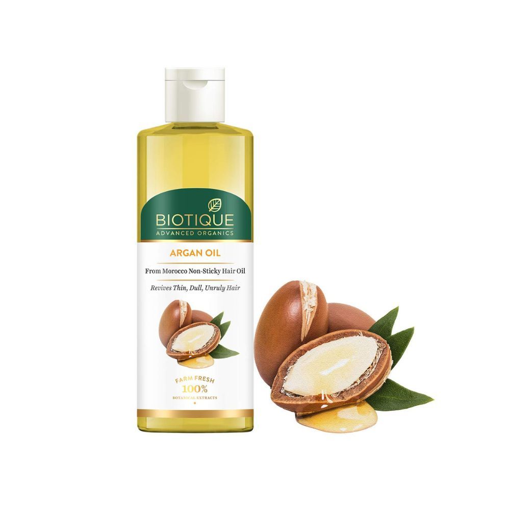 Biotique Argan Hair Oil from Morocco Non Sticky Hair Oil