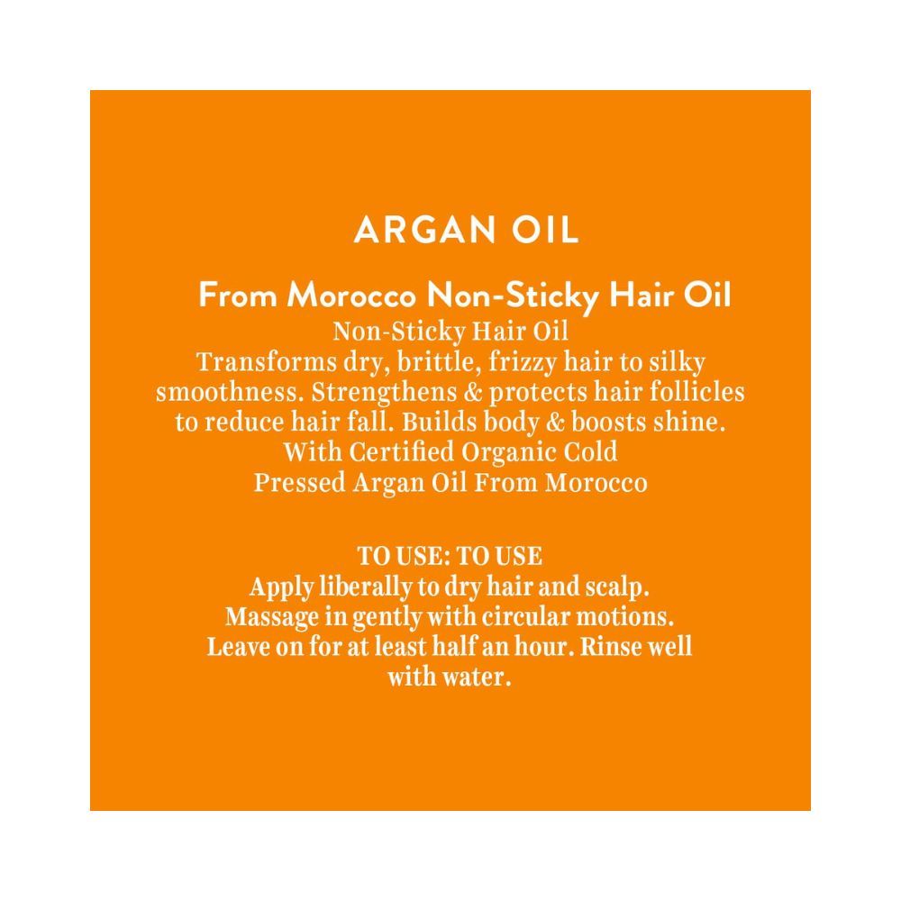 Biotique Argan Hair Oil from Morocco Non Sticky Hair Oil