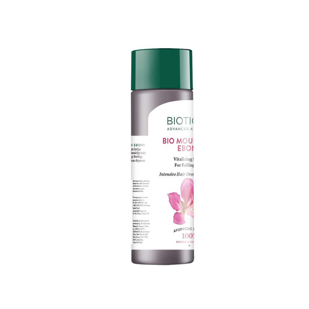 Biotique Bio Mountain Ebony Vitalizing Serum For Falling Hair Intensive Hair Growth Treatment, 120ML Biotique Bio Mountain Ebony Vitalizing Serum For Falling Hair Intensive Hair Growth Treatment, 120ML