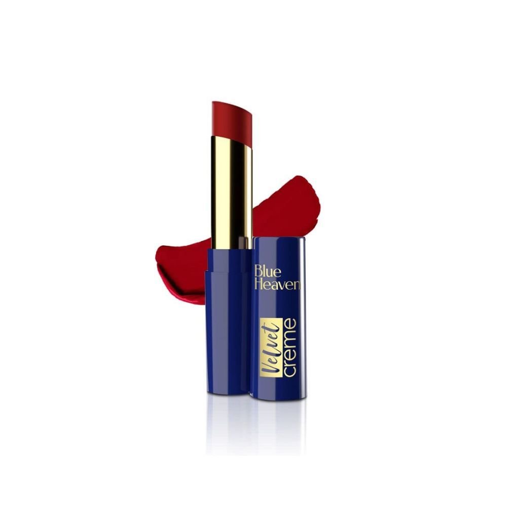 Blue Heaven Velvet Creme Lipstick, Siren Red, 3.5gm