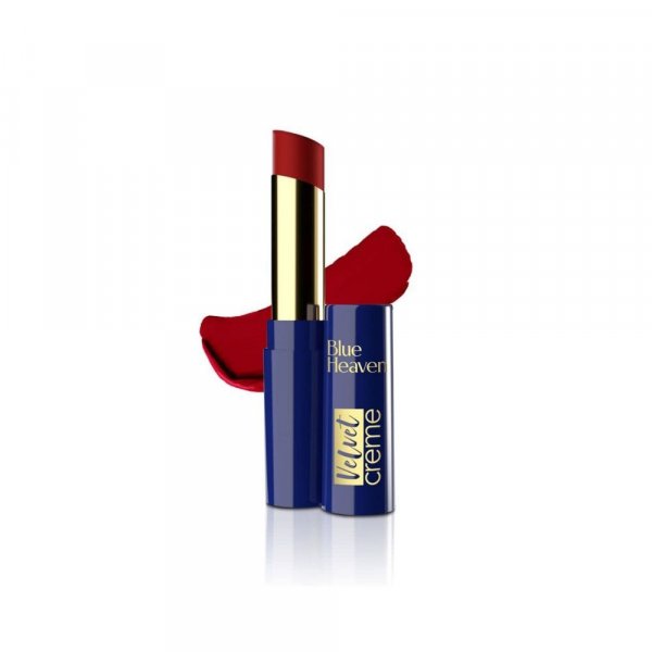 Blue Heaven Velvet Creme Lipstick, Siren Red, 3.5gm