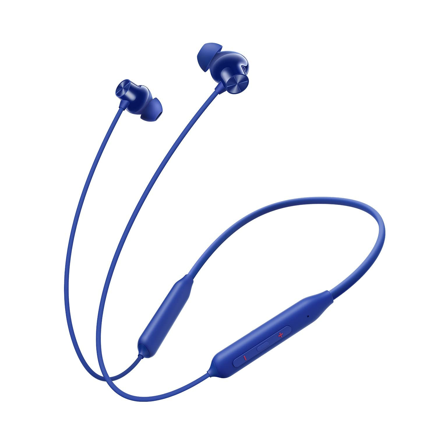 Bluetooth Wireless in Ear Earphones Compatible with OnePlus with Mic Bombastic Bass 10 Mins Charge - 20 Hrs Music 30 Hrs Battery Life-Royal Blue