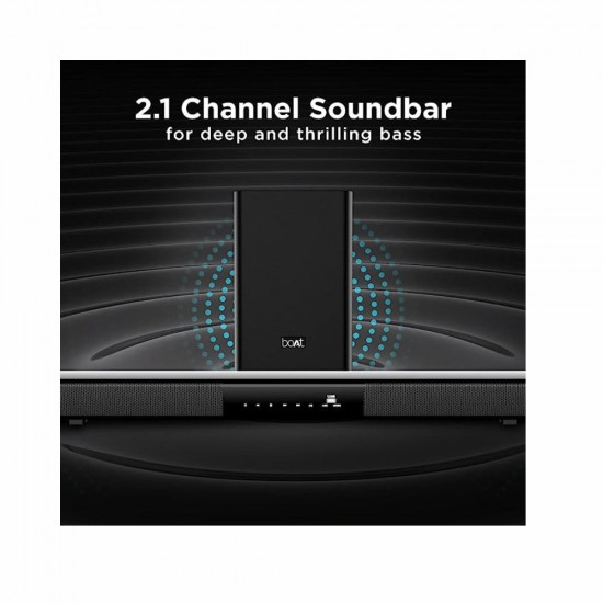 boAt Aavante Bar 1750 2 1 Channel Bluetooth Soundbar with 120W RMS Signature Sound