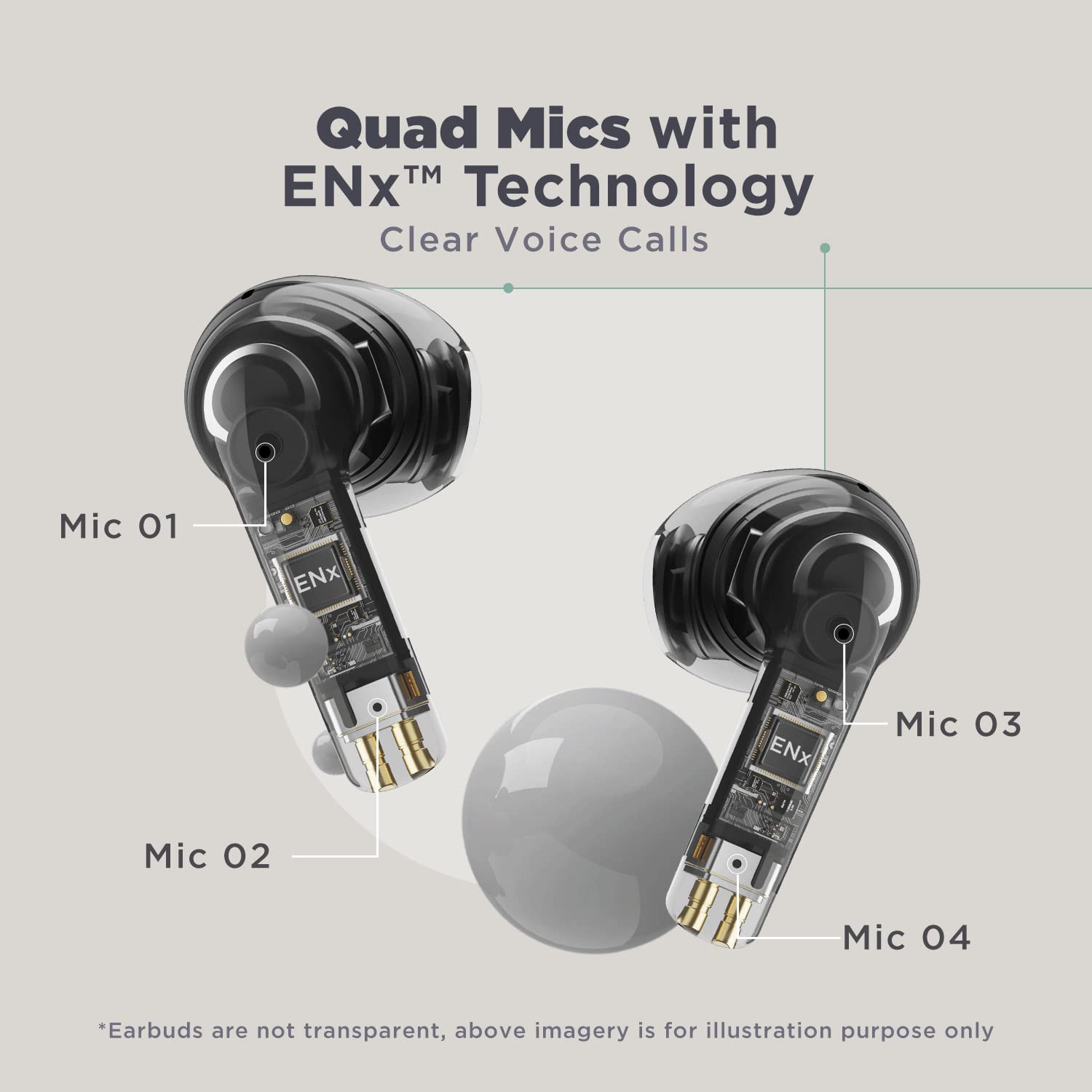 boAt Airdopes Atom 81 True Wireless Earbuds in Ear Ear Buds wUpto 50H Playtime Quad Mics Enx Tech 13MM DriversSuper Low Latency50ms BT v53 Aero Blue