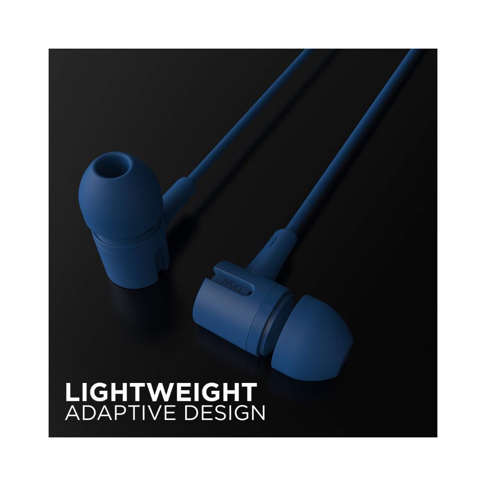 boAt Bassheads 102 in Ear Wired Earphones with Mic(Jazzy Blue)