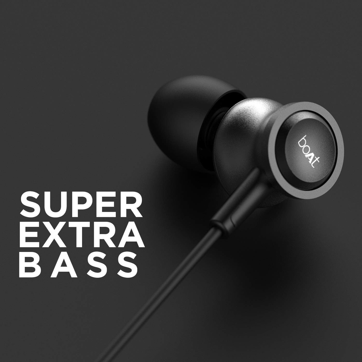 boAt Bassheads 152 in Ear Wired Earphones with MicActive Black
