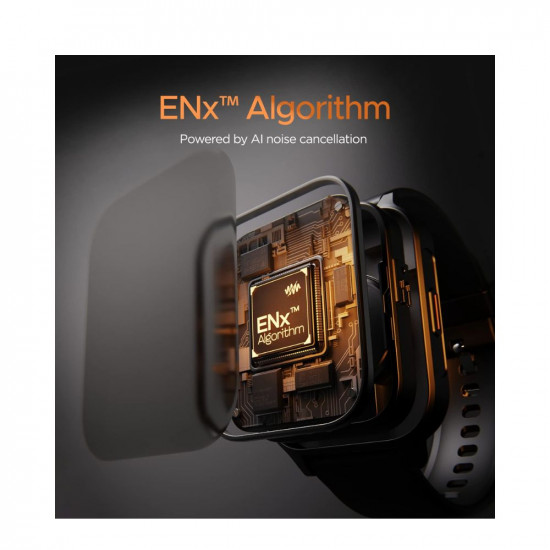 boAt Newly Launched Xtend Call Plus Smart Watch  (Active Black)