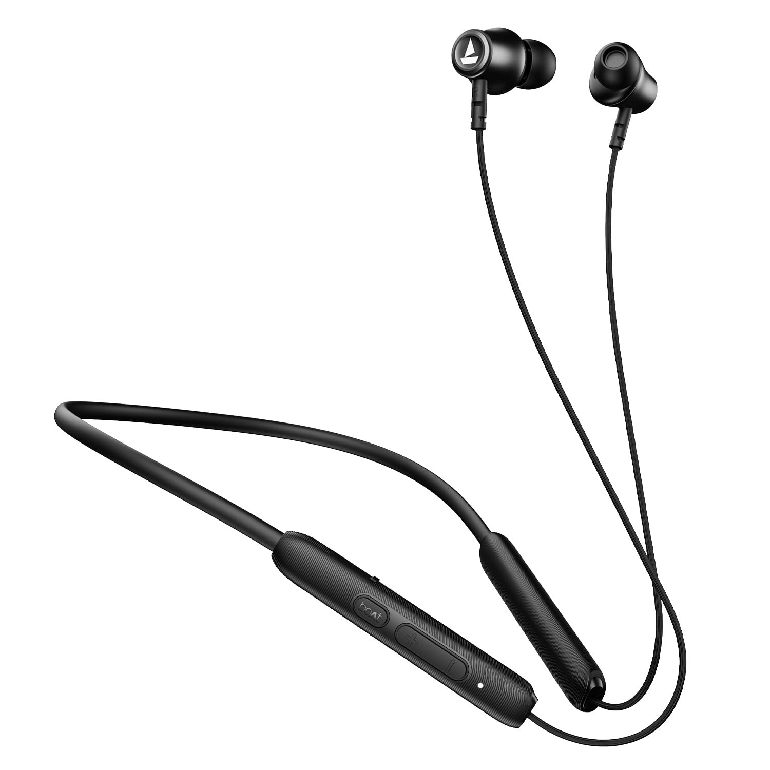 boAt Rockerz 245 v2 Pro 30HRS Battery ENx Tech Fast Charge Low Latency Dual Pairing Magnetic Ear Buds IPX5 Type-C Interface Bluetooth Neckband with Mic in Ear Earphones Active Black