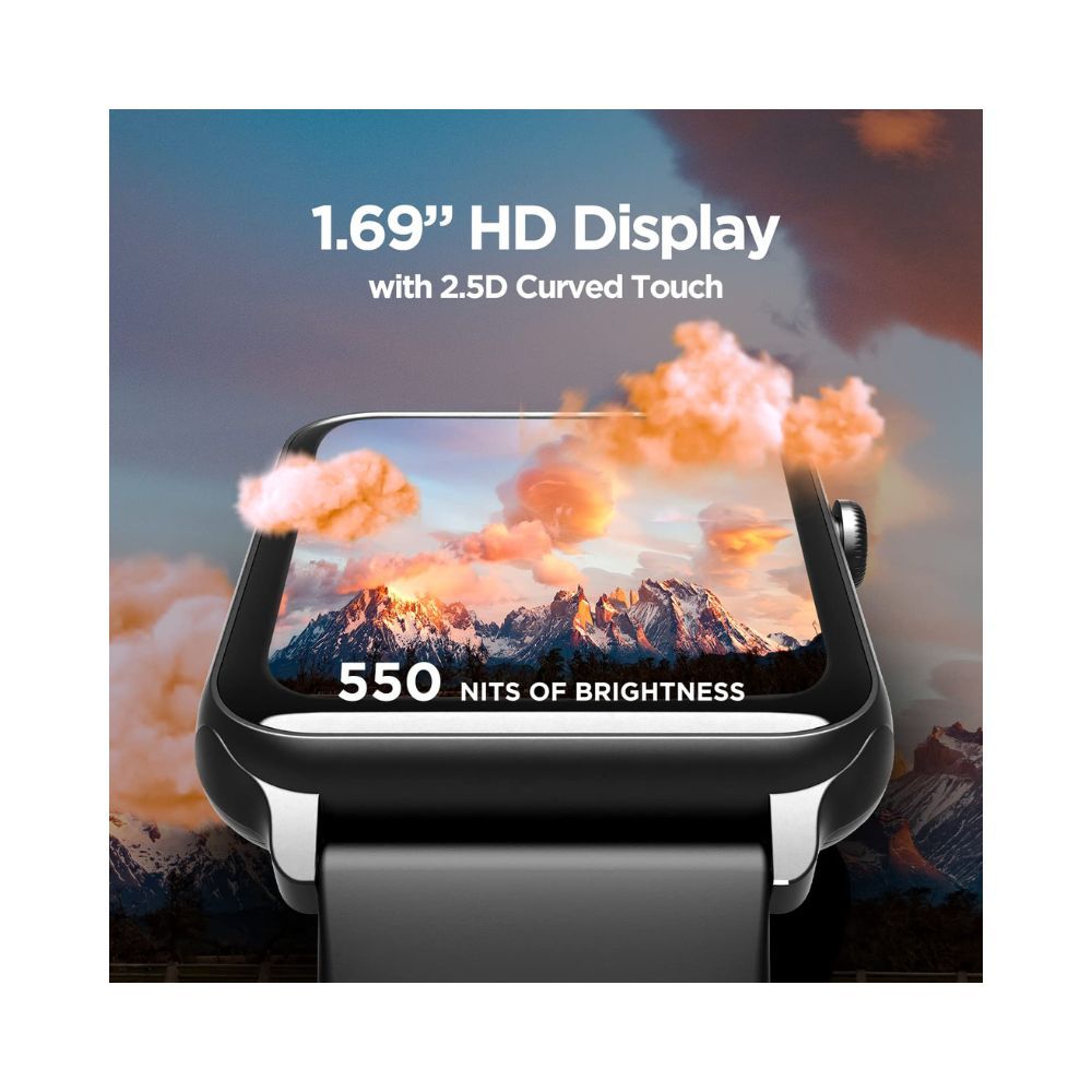 boAt Wave Call Smart Watch, Smart Talk with Advanced Dedicated Bluetooth Calling Chip, 1.69 HD Display with 550 NITS
