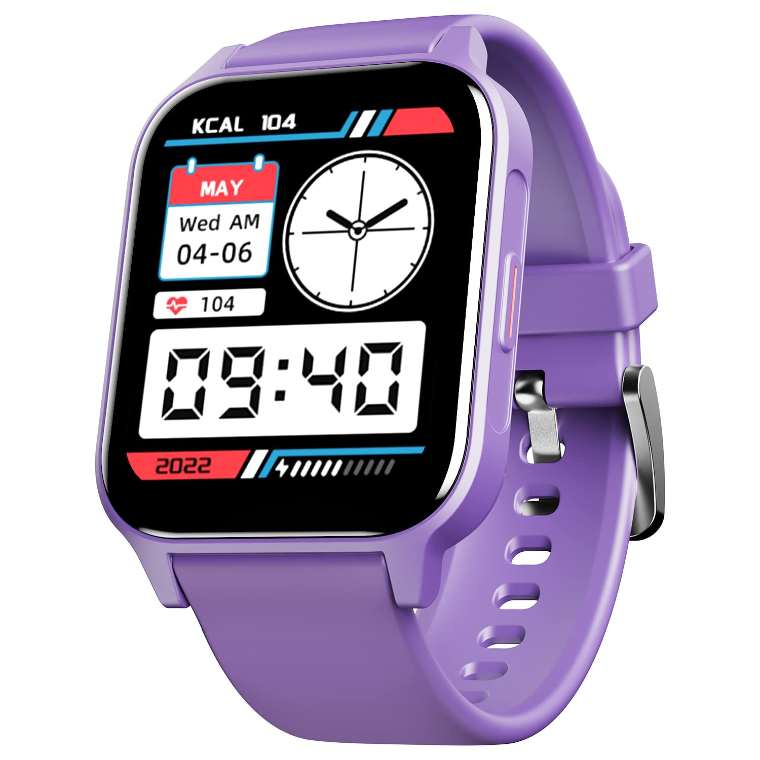 boAt Xtend Call Plus Smart Watch w 191 HD Display Advanced BT Calling Coins ENx Tech HR  SpO2 English  Hindi Languages Multiple Watch Faces100Sports ModesDeep Purple