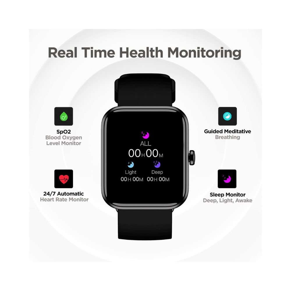 boAt Xtend Smartwatch with Alexa Built-in, 1.69 HD Display, Multiple Watch Faces