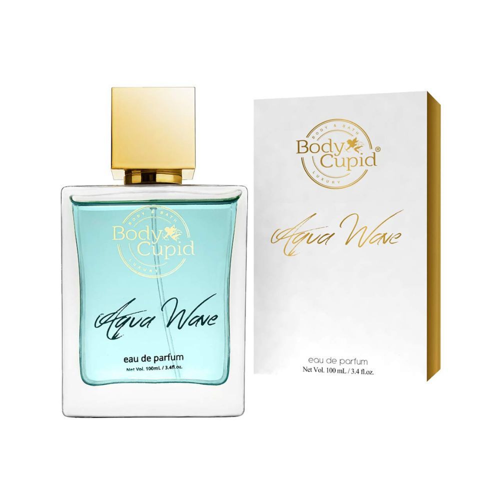 Body Cupid Aqua Wave Perfume for Men & Women - Eau De Parfum - Fresh Unisex Fragrance - 100 mL