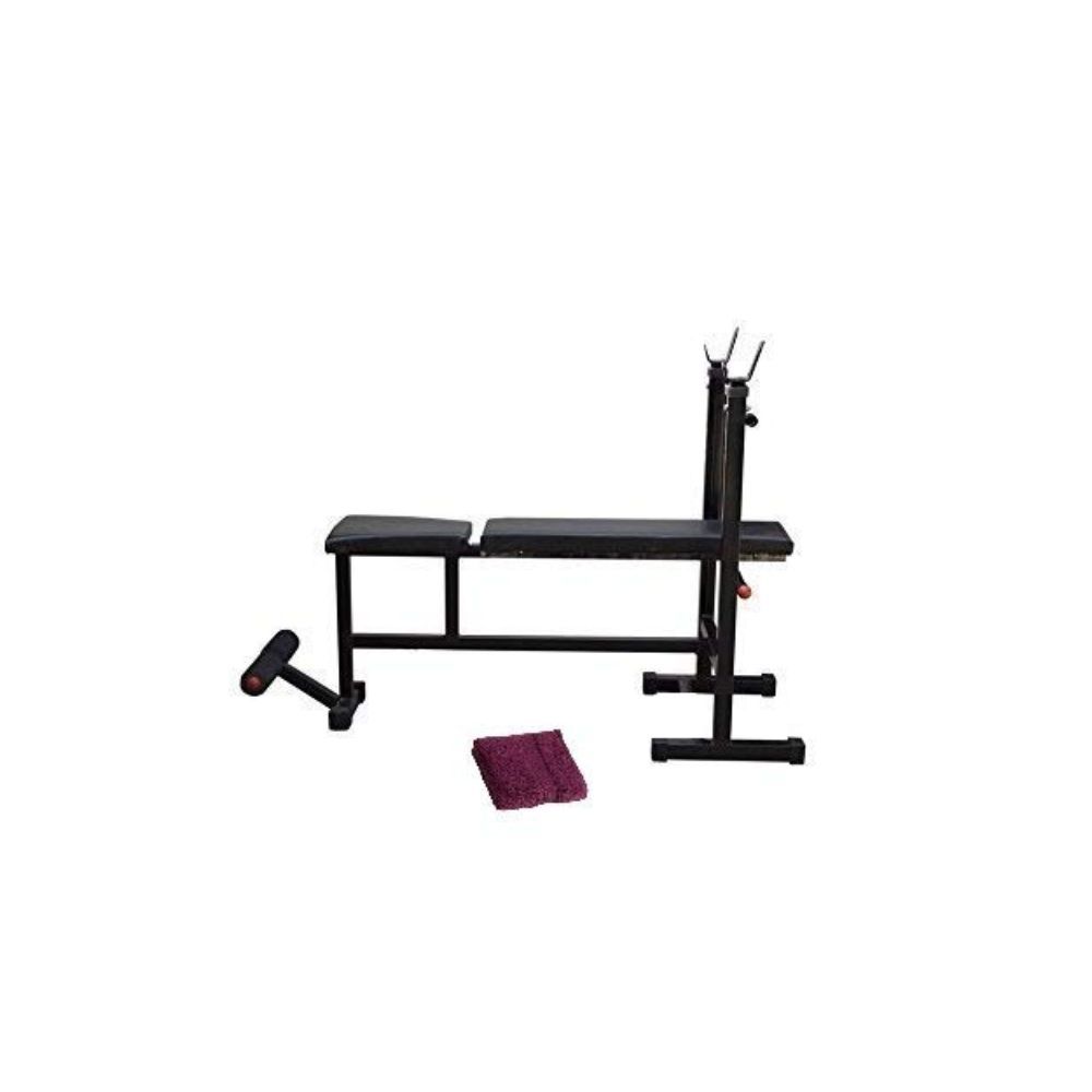 Bodyfit Weight Lifting Multi Purpose Adjustable 4 in 1 Home Gym Bench