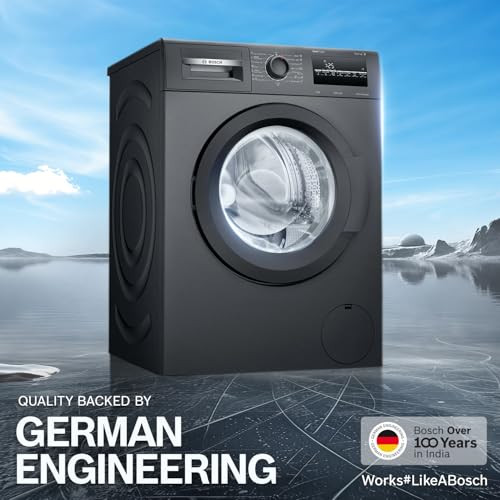 Bosch 7 kg Fully Automatic Front Load Washing Machine WAJ24209IN Black - product image 2