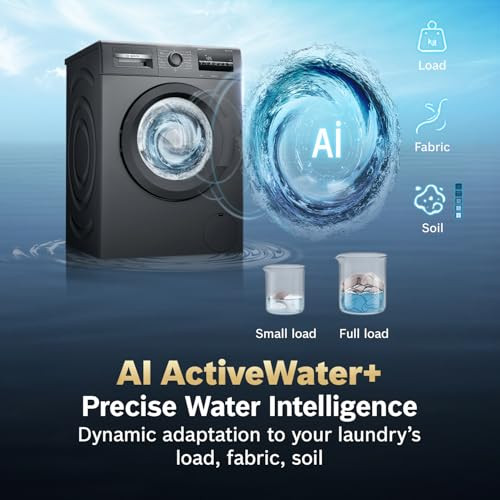 Bosch 7 kg Fully Automatic Front Load Washing Machine WAJ24209IN Black - product image 4