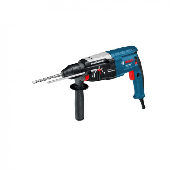 Bosch GBH 2-28 DV Heavy Duty Corded Electric Rotary Hammer with SDS Plus, 850W, 3.2 J, 2.9 kg, Vibration Control