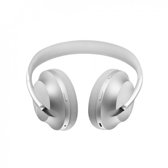 Bose Noise Cancelling 700 Bluetooth Wireless Over Ear Headphones with Mic for Clear Calls & Alexa Enabled and Touch Control, (Silver Luxe)