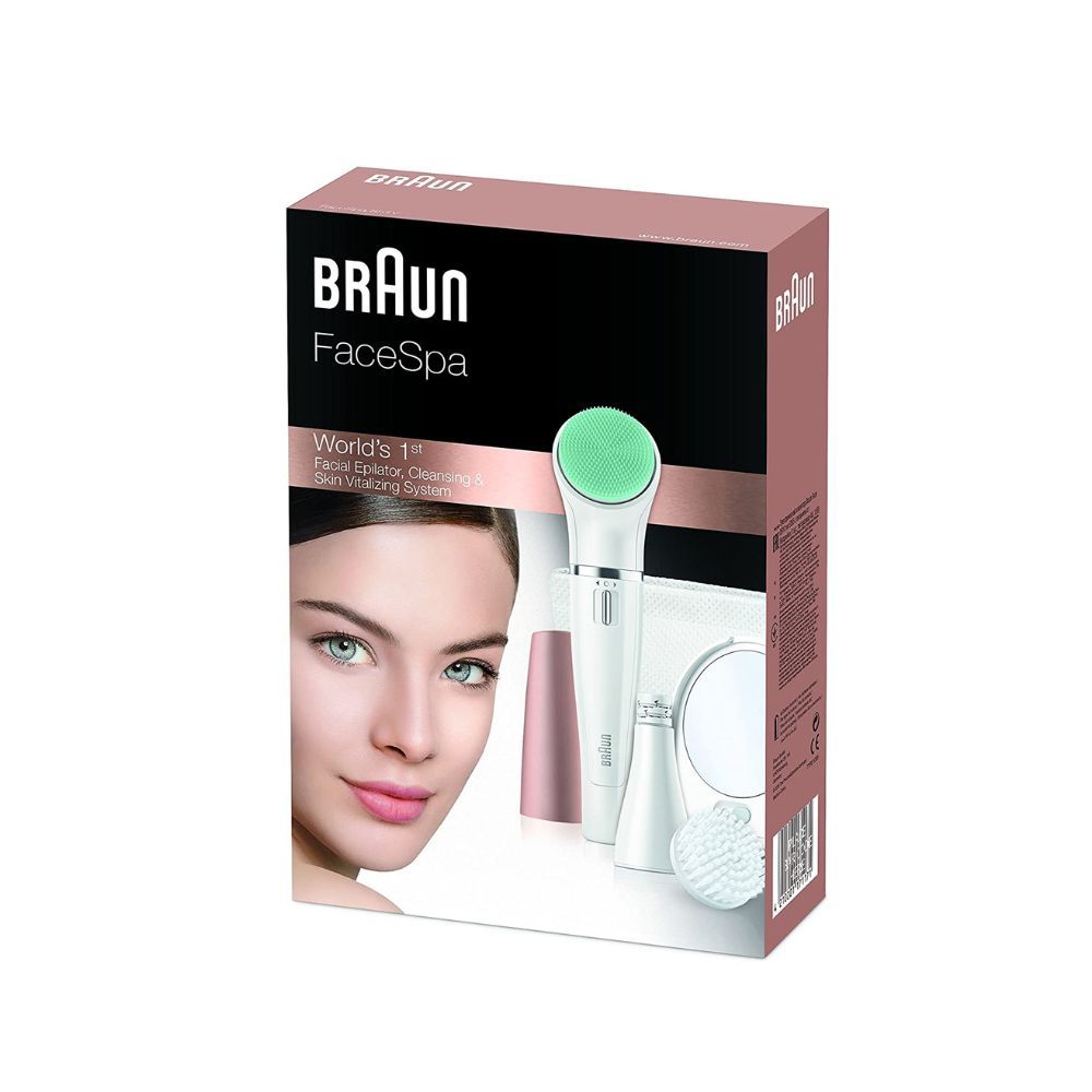 Braun 851V 3 in 1 Face Spa (White)