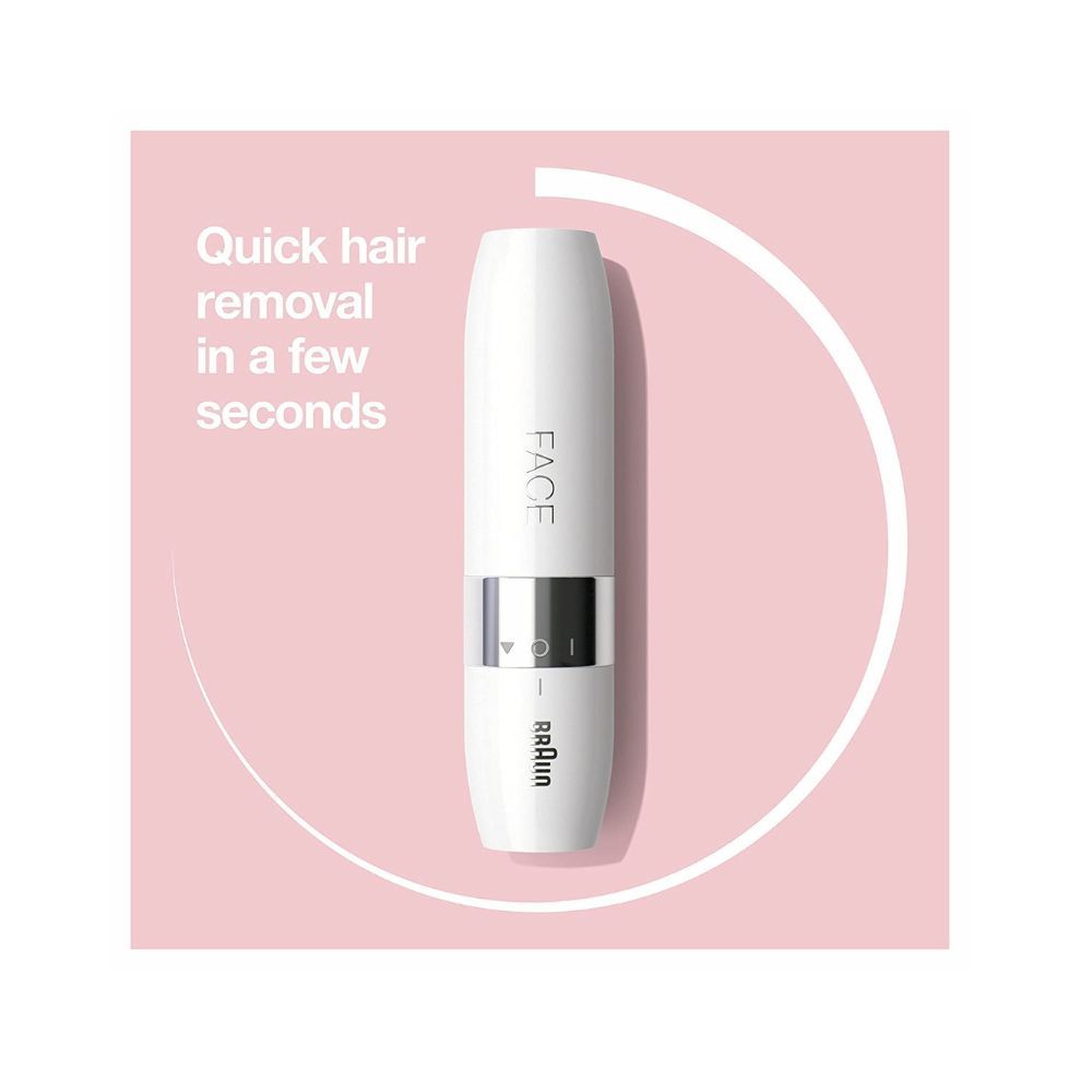 Braun Face Mini Hair Remover FS1000, Electric Facial Hair Removal for Women, Facial Hair Remover, Quick, Gentle & Painless, Finishing