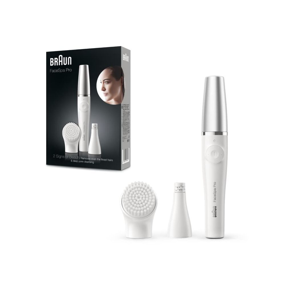 Braun FaceSpa Pro 911 Facial Epilator White/Bronze Ã¢Ã¢âÂ¬Ã¢â¬Å 3-in-1 Facial Epilating