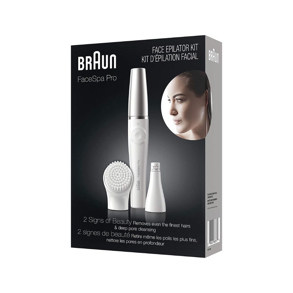 Braun FaceSpa Pro 911 Facial Epilator White/Bronze Ã¢Ã¢âÂ¬Ã¢â¬Å 3-in-1 Facial Epilating