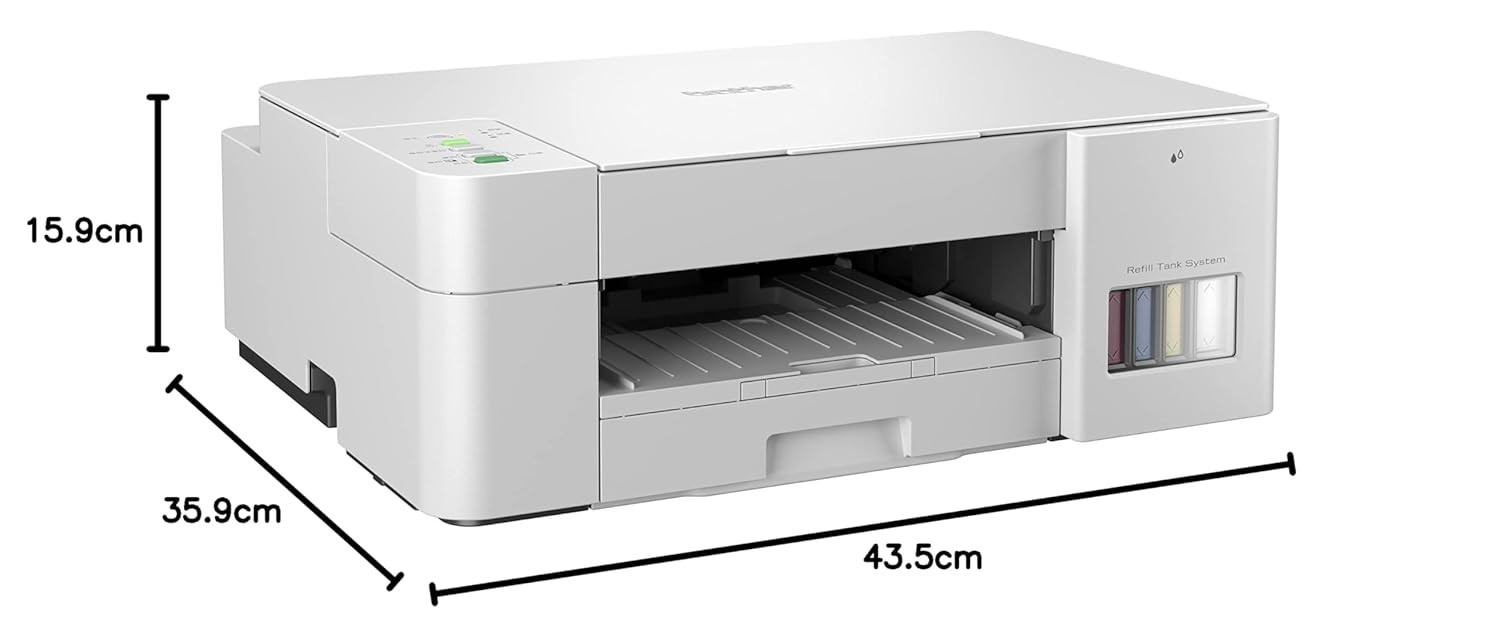 Brother DCP-T426W - Wi-Fi Color Ink Tank Multifunction Print Scan  Copy All in One Printer for Home