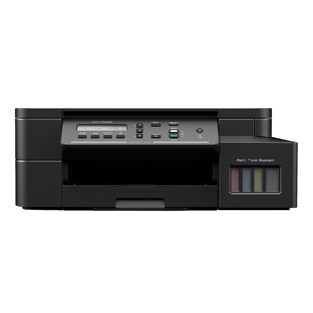 Brother DCP-T525W - Wi-Fi Color Ink Tank Multifunction (Print, Scan & Copy) All in One Printer for Home & Office